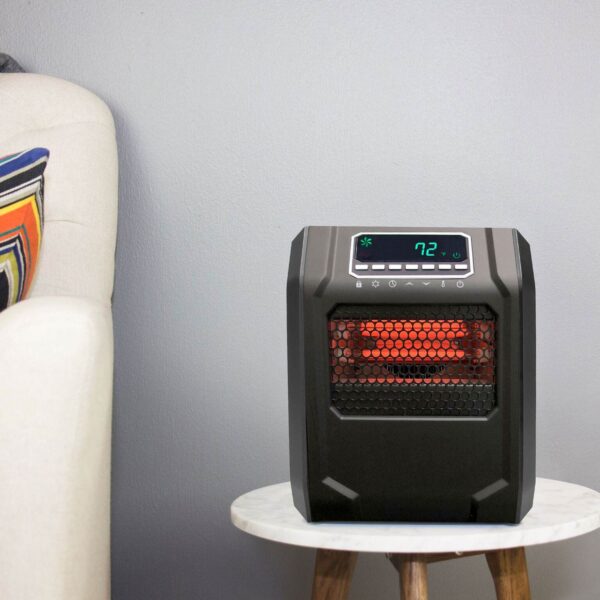 4-Element Quartz Infrared Electric Large Room Space Heater (4 Pack) - Image 7