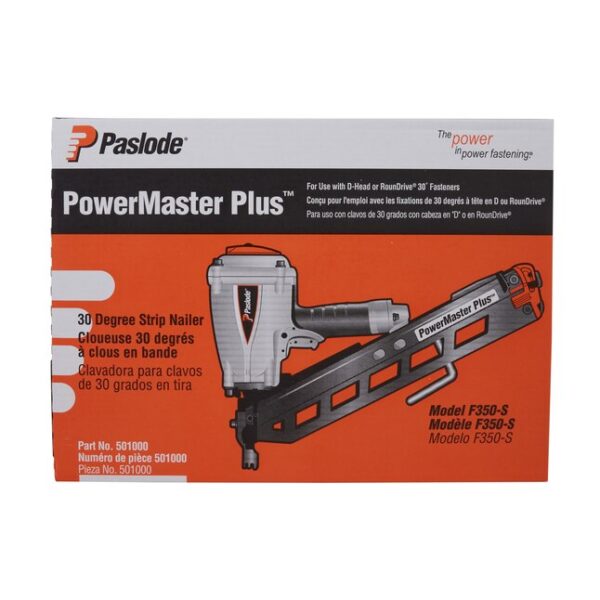 Paslode F350S 30-Degree Pneumatic Framing Nail Gun (Nailer) - Image 13