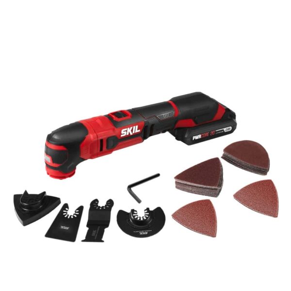 PWR CORE 20 Cordless 20-volt Variable Speed Oscillating Multi-Tool (1-Battery Included)