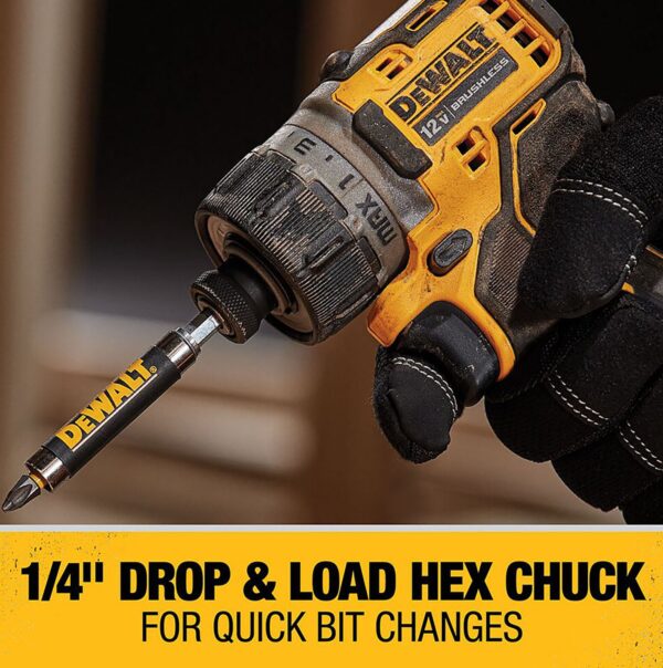 XTREME 12-Volt Max Brushless 1/4-in Cordless Screwdriver - Image 4