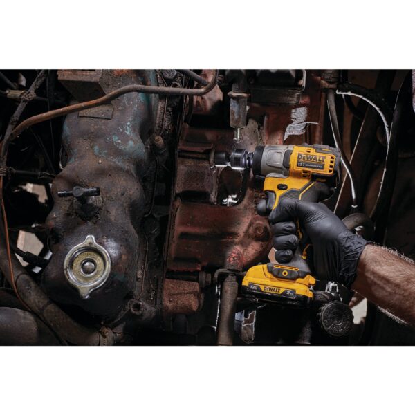 XTREME 12-volt Max Variable Speed Brushless 3/8-in Drive Cordless Impact Wrench (Battery Included) - Image 16