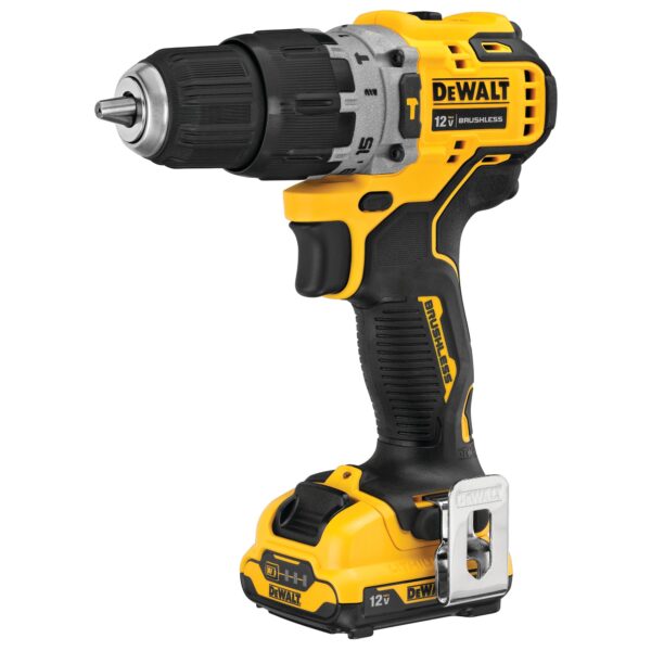 XTREME 3/8-in 12-volt Max Variable Speed Brushless Cordless Hammer Drill (2-Batteries Included) - Image 3