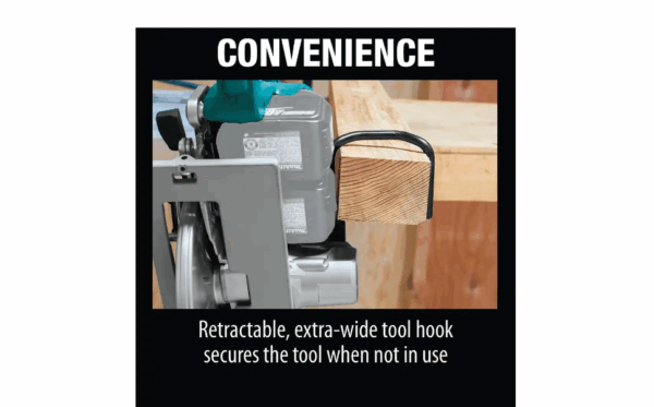XSR01Z 18-Volt X2  Lithium-Ion (36-Volt) Brushless Cordless Rear Handle 7-1/4 in. Circular Saw (Tool-Only) - Image 12