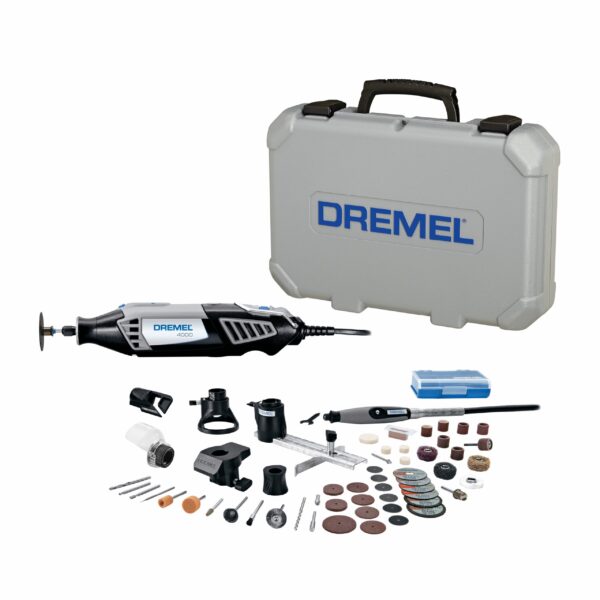 56-Piece Variable Speed Corded 1.6-Amp Multipurpose Rotary Tool with Hard Case