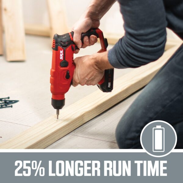 PWR CORE 20-volt-Amp Sds-plus Variable Speed Cordless Rotary Hammer Drill (1-Battery Included) - Image 4