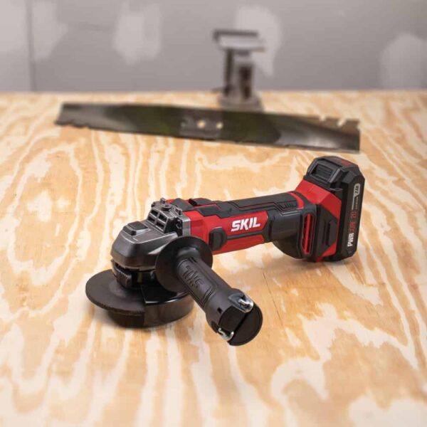 PWR CORE 20 4.5-in 20-volt Sliding Switch Cordless Angle Grinder (Charger Included and 1-Battery) - Image 3