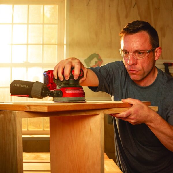 Power Sanders CMCW220B V20 20-Volt Cordless Random Orbital Sander with Dust Management - Image 11