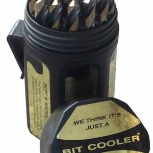 29-Piece Assorted Black and Gold Coated Hss Twist Drill Bit Set