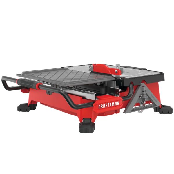V20 7-in 30-Amp Tabletop Sliding Table Cordless Tile Saw (Battery Included) - Image 10