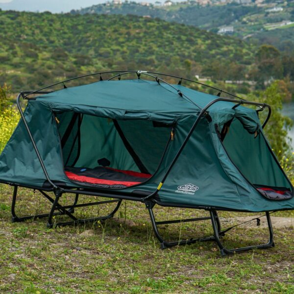 Oversized Quick Setup 1 Person Cot, Lounge Chair, & Tent w/Domed Top - Image 7