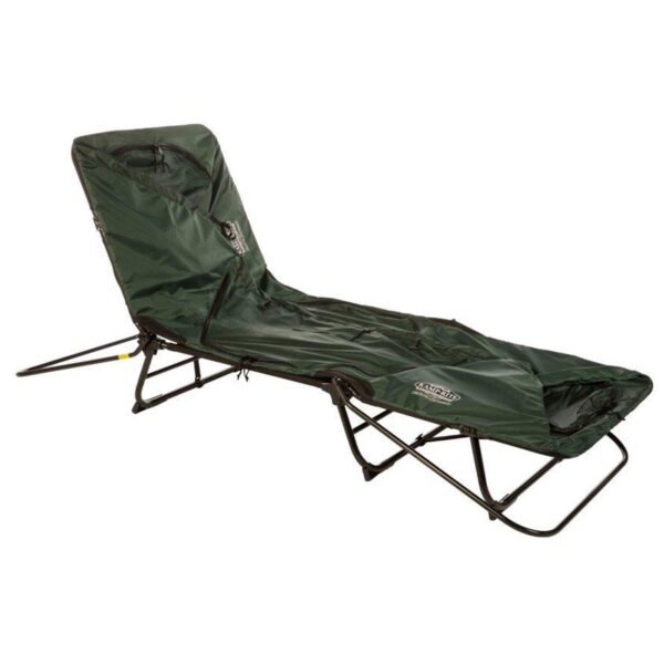 Oversized Quick Setup 1 Person Cot, Lounge Chair, & Tent w/Domed Top - Image 11