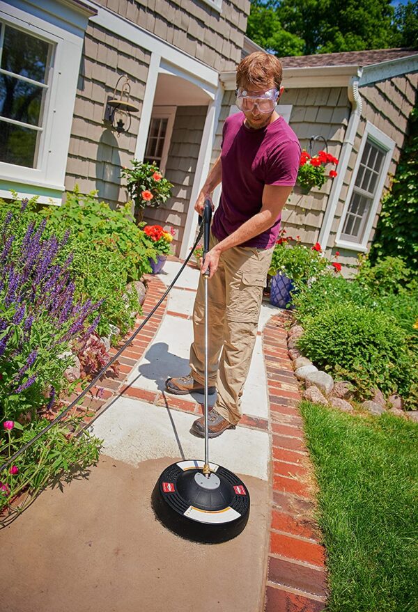 Briggs   Stratton 6328 14-in 3400 PSI Rotating Surface Cleaner for Gas and Electric Pressure Washers - Image 4