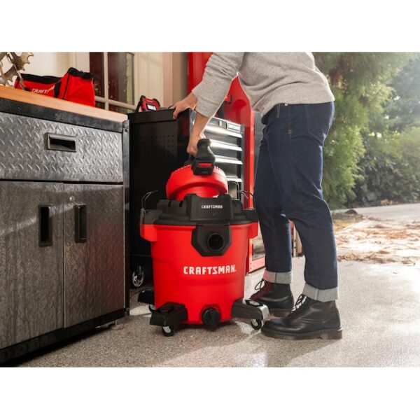 Shop Vacuums CMXEVCVVBVCM12 12-Gallons 6-HP Corded Wet/Dry Shop Vacuum with Accessories Included - Image 6