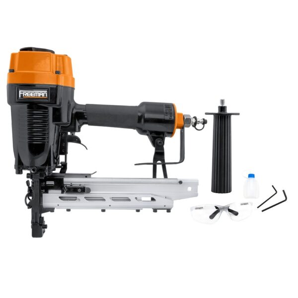 9-Gauge Fencing Stapler 1/2-in Medium Crown Construction Pneumatic Stapler - Image 5