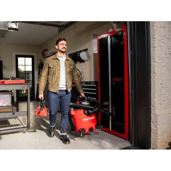 Shop Vacuums CMXEVCVVBVCM12 12-Gallons 6-HP Corded Wet/Dry Shop Vacuum with Accessories Included - Image 7