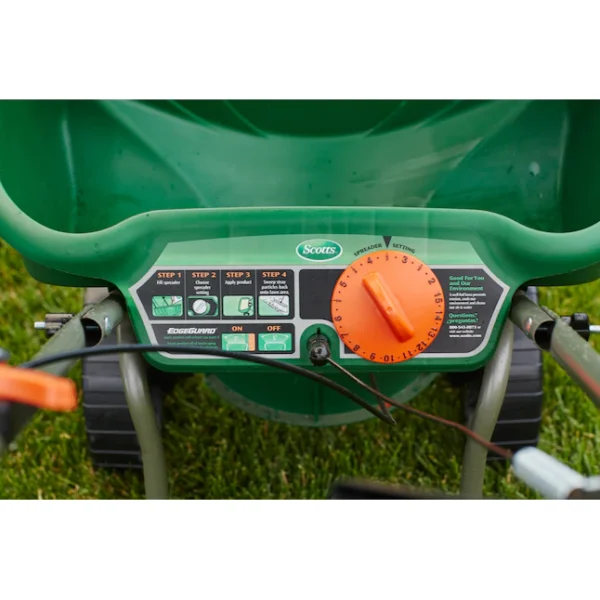 Scotts 76232 Turf Builder EdgeGuard DLX Broadcast Spreader - Image 8