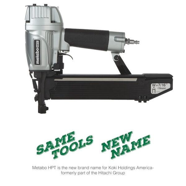 HPT N5008AC2M 16-Gauge 7/16-in Medium Crown Construction Stapler, Pneumatic - Image 7