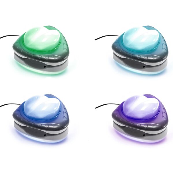 Above Ground Underwater LED Magnetic Swimming Pool Wall Light  (4 Pack) - Image 2