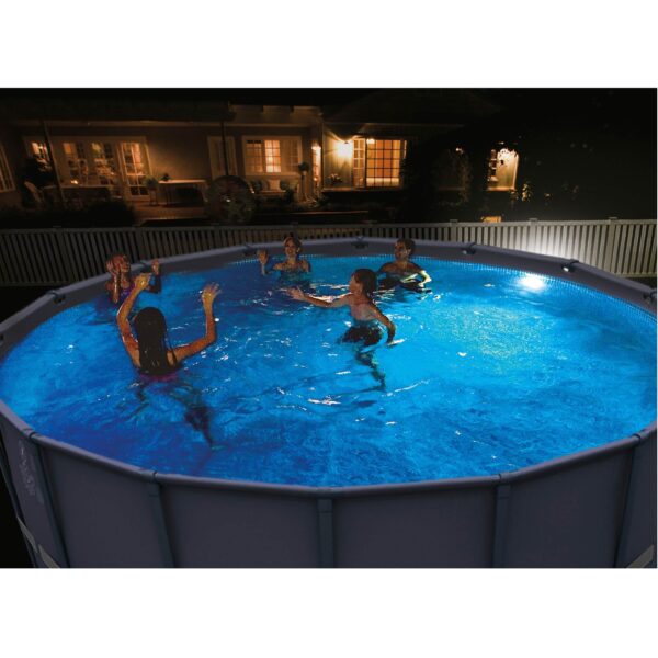 Above Ground Underwater LED Magnetic Swimming Pool Wall Light  (4 Pack) - Image 9