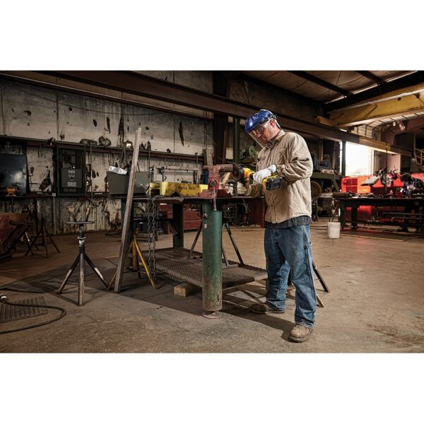 DCG415W1 5-in 20-volt Max-Amp Paddle Switch Brushless Cordless Angle Grinder (Charger Included and 1-Battery) - Image 10