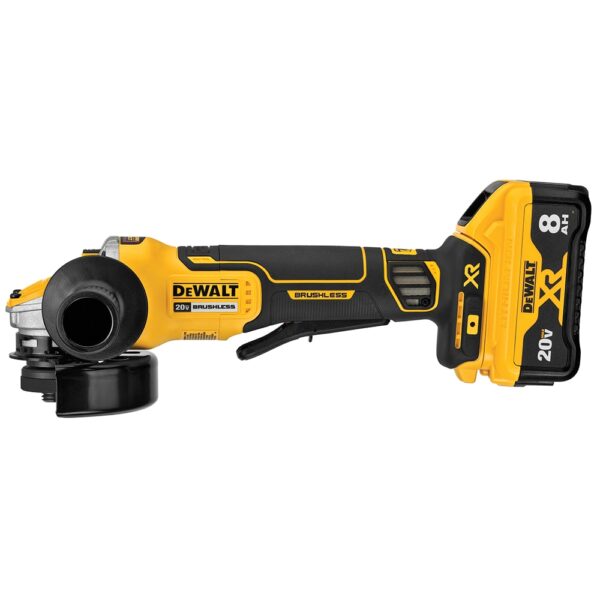 DCG415W1 5-in 20-volt Max-Amp Paddle Switch Brushless Cordless Angle Grinder (Charger Included and 1-Battery) - Image 2
