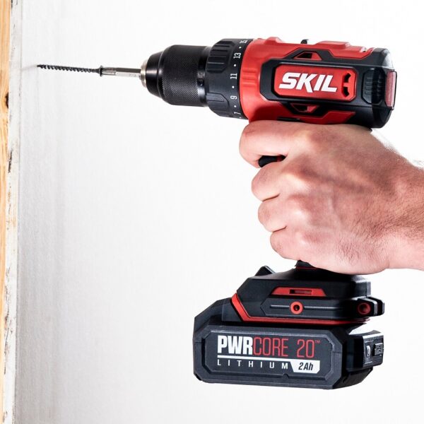PWR CORE 20-volt 1/2-in Brushless Cordless Drill (1 Li-ion Battery Included and Charger Included) - Image 4