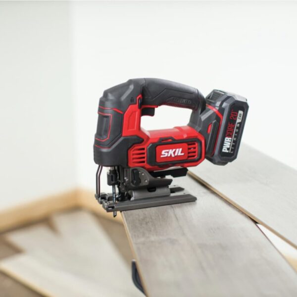 PWR CORE 20-Volt Brushless Variable Speed Keyless Cordless Jigsaw (Charger Included and Battery Included) - Image 2
