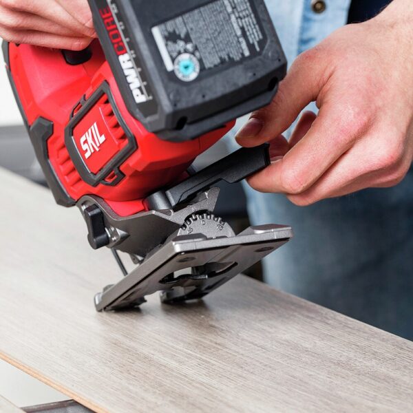 PWR CORE 20-Volt Brushless Variable Speed Keyless Cordless Jigsaw (Charger Included and Battery Included) - Image 7