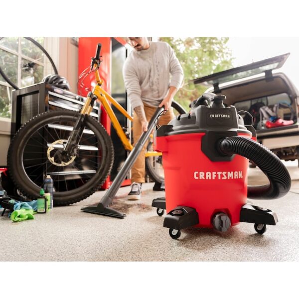Shop Vacuums CMXEVCVVBVCM12 12-Gallons 6-HP Corded Wet/Dry Shop Vacuum with Accessories Included - Image 8