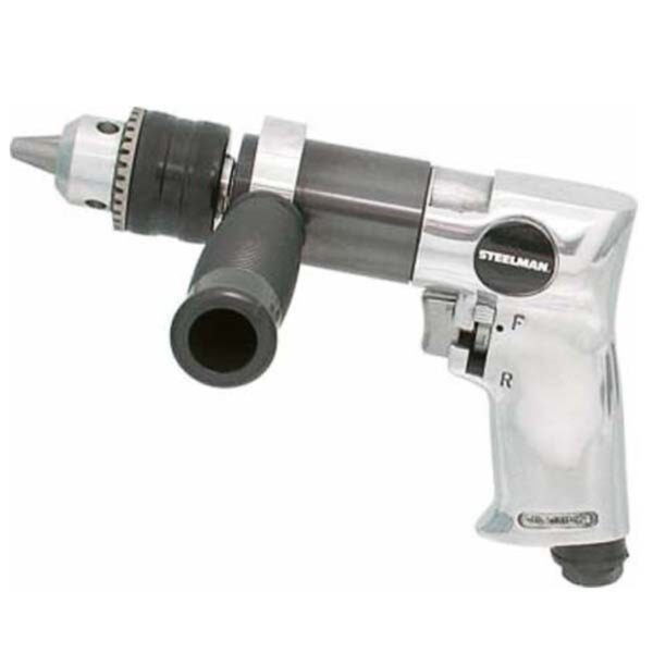 STEELMAN Forward/Reverse Rocker Switch Variable Speed Air Drill - Image 2