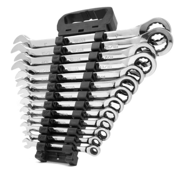 13-Piece Set 12-point Standard (SAE) Combination Wrench Includes Hard Case - Image 2