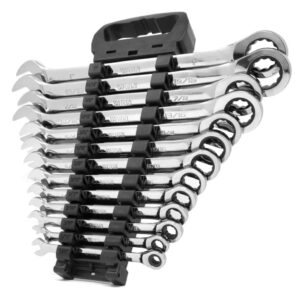 13-Piece Set 12-point Standard (SAE) Combination Wrench Includes Hard Case