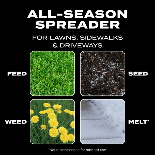 Scotts 76232 Turf Builder EdgeGuard DLX Broadcast Spreader - Image 2