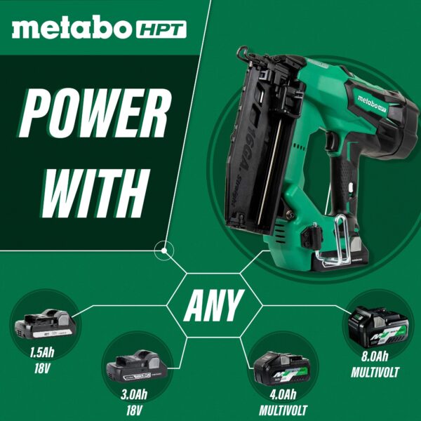 HPT 2.5-in 16-Gauge Cordless Finish Nailer (Battery   Charger Included) - Image 4