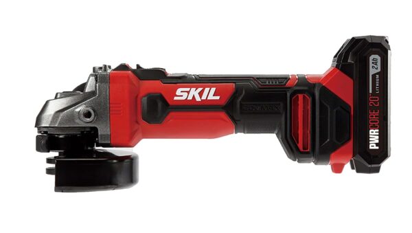 PWR CORE 20 4.5-in 20-volt Sliding Switch Cordless Angle Grinder (Charger Included and 1-Battery) - Image 17