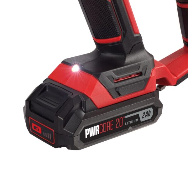PWR CORE 20-volt-Amp Sds-plus Variable Speed Cordless Rotary Hammer Drill (1-Battery Included) - Image 13