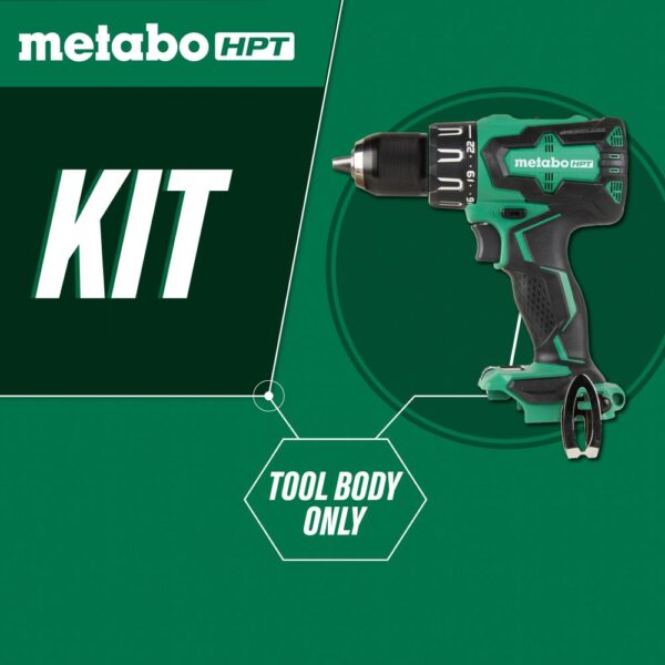 HPT 18-volt 1/2-in Brushless Cordless Drill (Tool Only) - Image 2