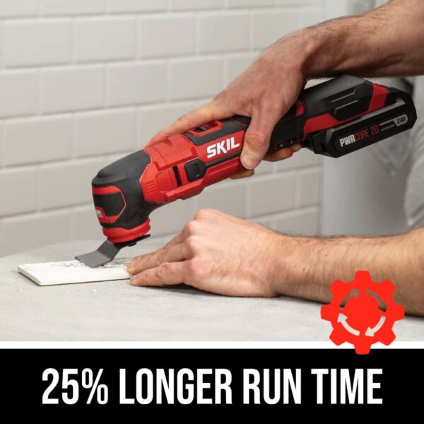 PWR CORE 20 Cordless 20-volt Variable Speed Oscillating Multi-Tool (1-Battery Included) - Image 3