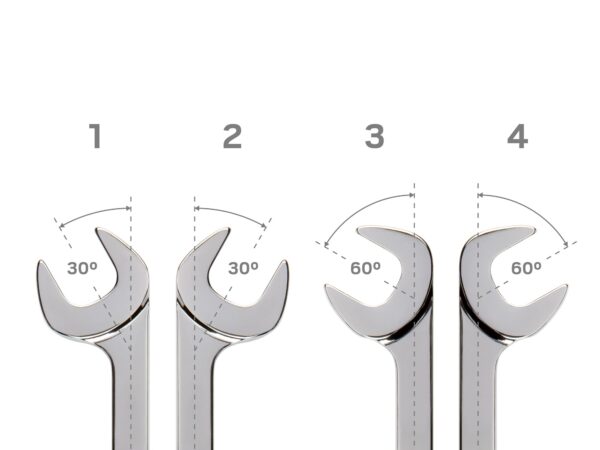 TEKTON 22-Piece Set Metric Standard Open End Wrench - Image 4