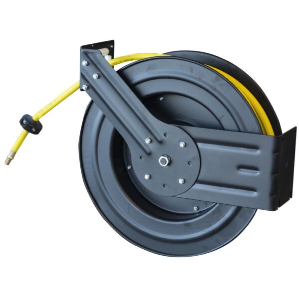 Black Bull 100 Foot Retractable Air Hose Reel with Auto Rewind - Image 3