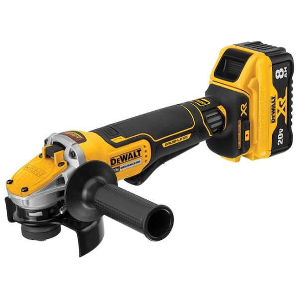 DCG415W1 5-in 20-volt Max-Amp Paddle Switch Brushless Cordless Angle Grinder (Charger Included and 1-Battery) - Image 2