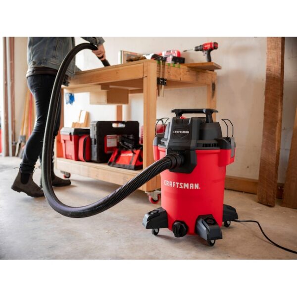 8-Gallons 3.5-HP Corded Wet/Dry Shop Vacuum with Accessories Included (CMXEVCVVCM811) - Image 10