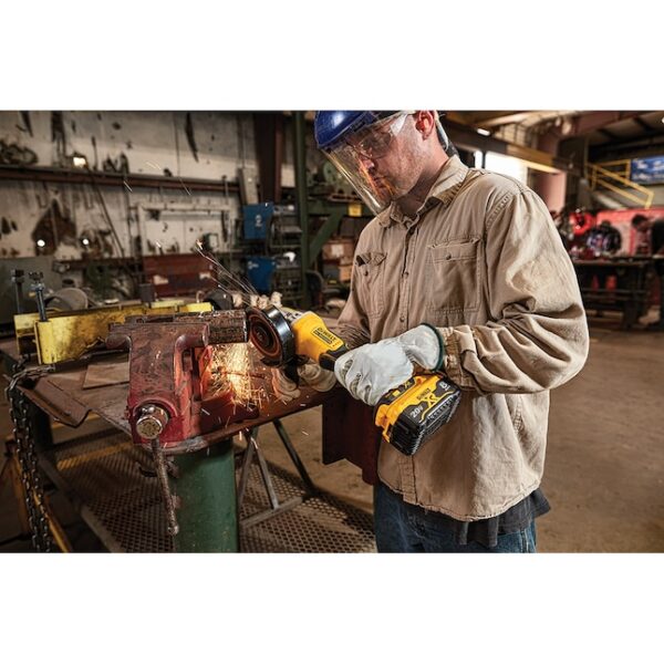 DCG415W1 5-in 20-volt Max-Amp Paddle Switch Brushless Cordless Angle Grinder (Charger Included and 1-Battery) - Image 7
