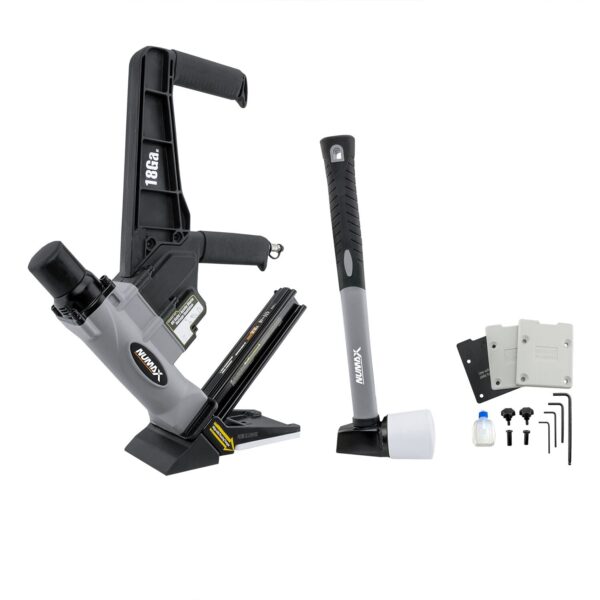 Numax L-cleat dual handle 1.75-in 18-Gauge Pneumatic Flooring Nailer - Image 6
