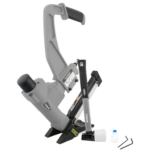 Numax 3-In-1 nailer and 15.5-Ga staples 2-in 16-Gauge Pneumatic Flooring Nailer - Image 3
