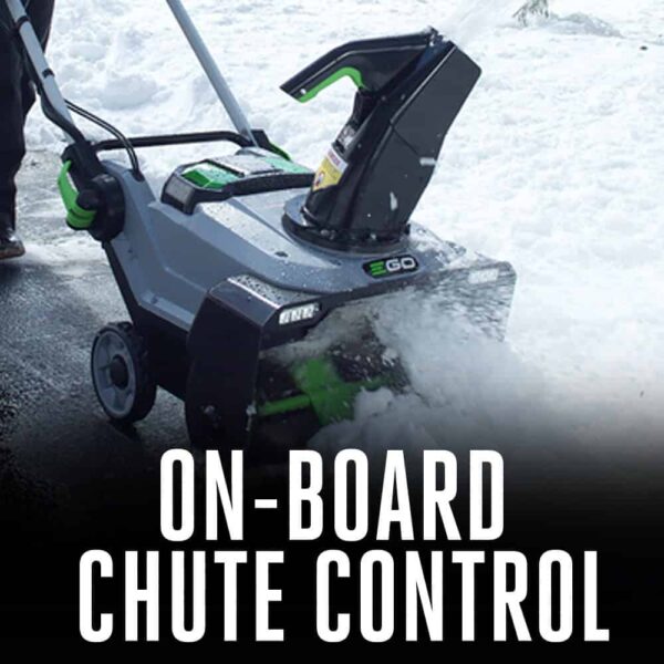 POWER+ 56-volt 21-in Single-stage Push Cordless Electric Snow Blower (Battery and Charger Not Included) - Image 7
