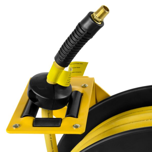 3/8 In. x 50 Ft. Single Arm Auto Retracting Air Hose Reel - Image 7