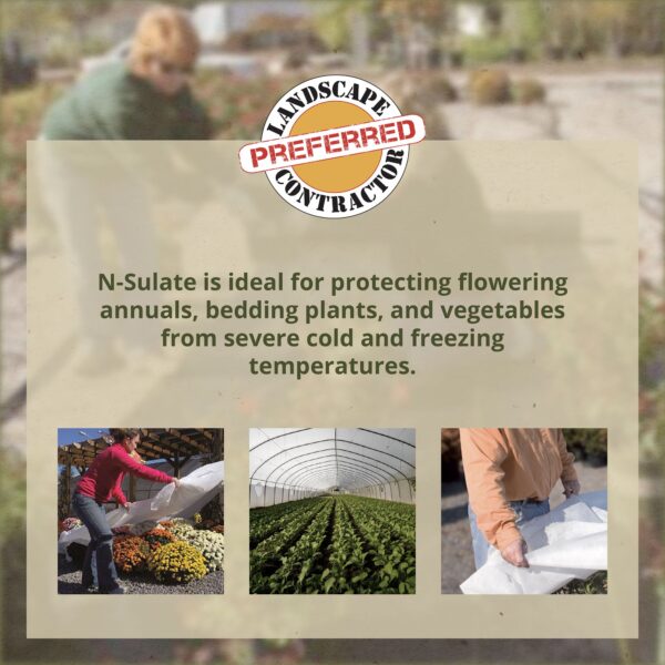 1.5oz 12’x250′ Plant Cover Freeze Protection Cloth Frost Blanket - Image 3