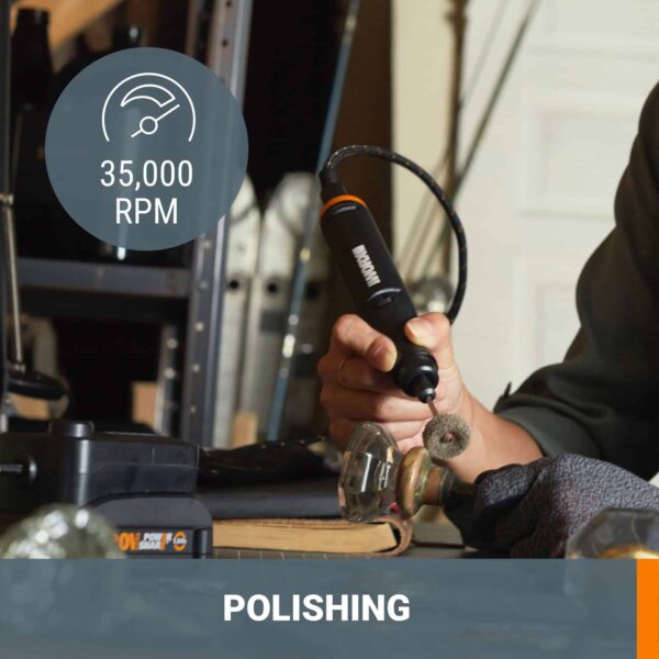 MakerX Variable Speed Corded 20-volt Max Multipurpose Rotary Tool - Image 10