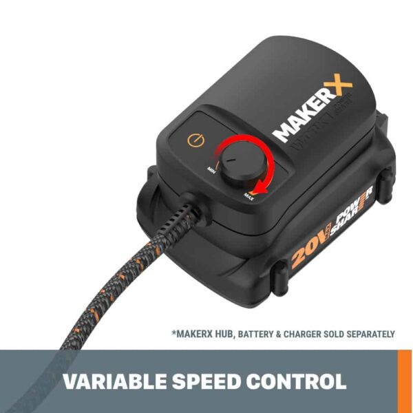 MakerX Variable Speed Corded 20-volt Max Multipurpose Rotary Tool - Image 8